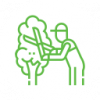 zöldterület kezelés icon